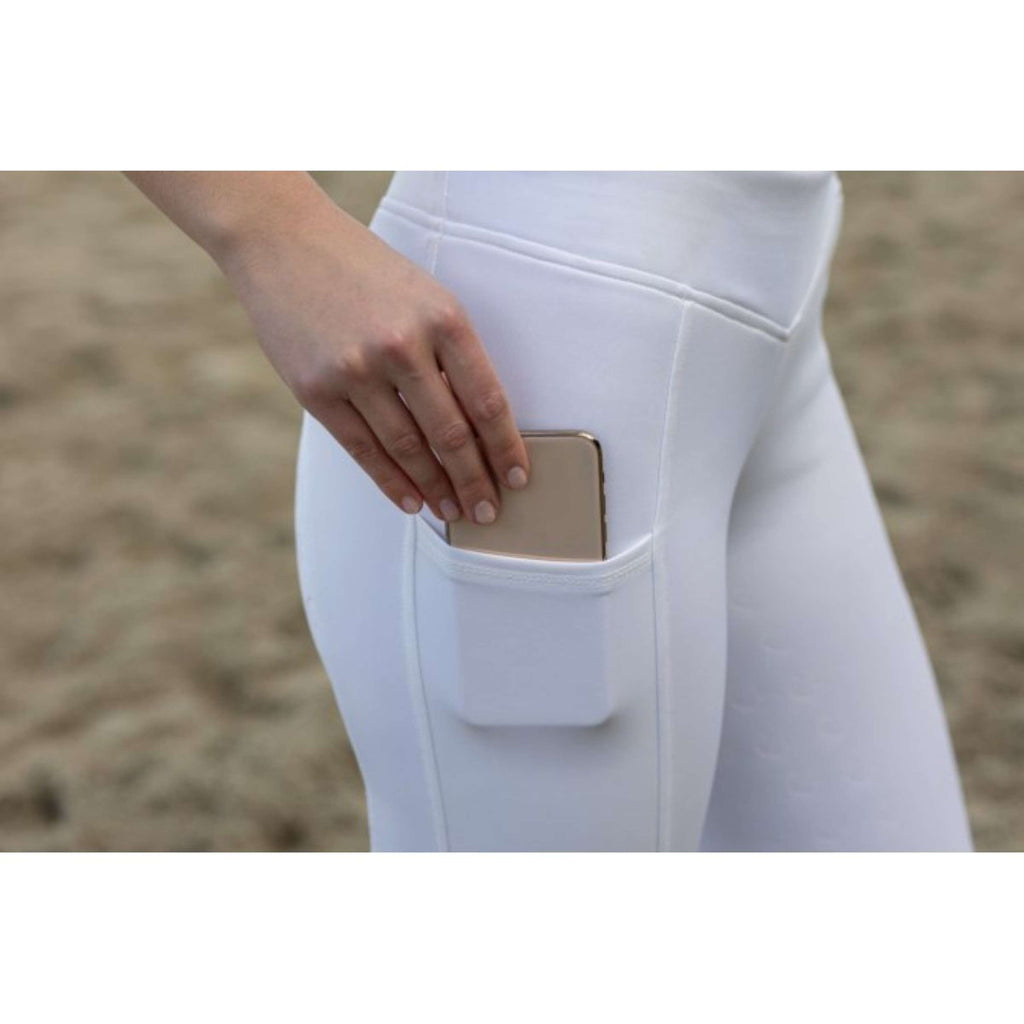 Covalliero Legging d'Équitation ClassicStar Blanc