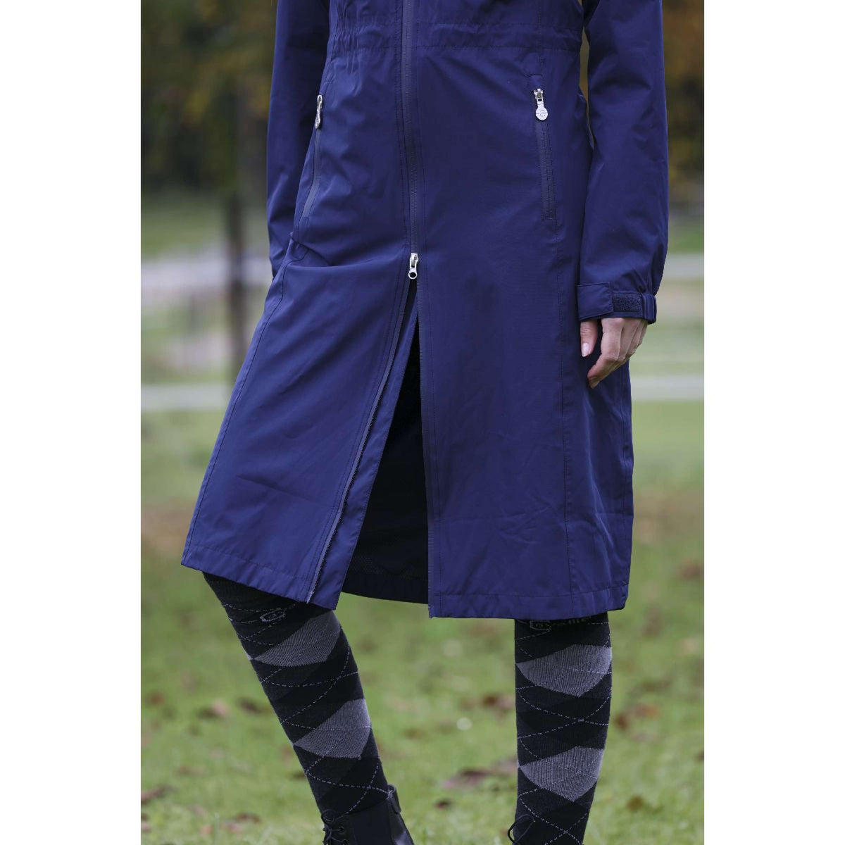 Covalliero Manteau d'Équitation Marin