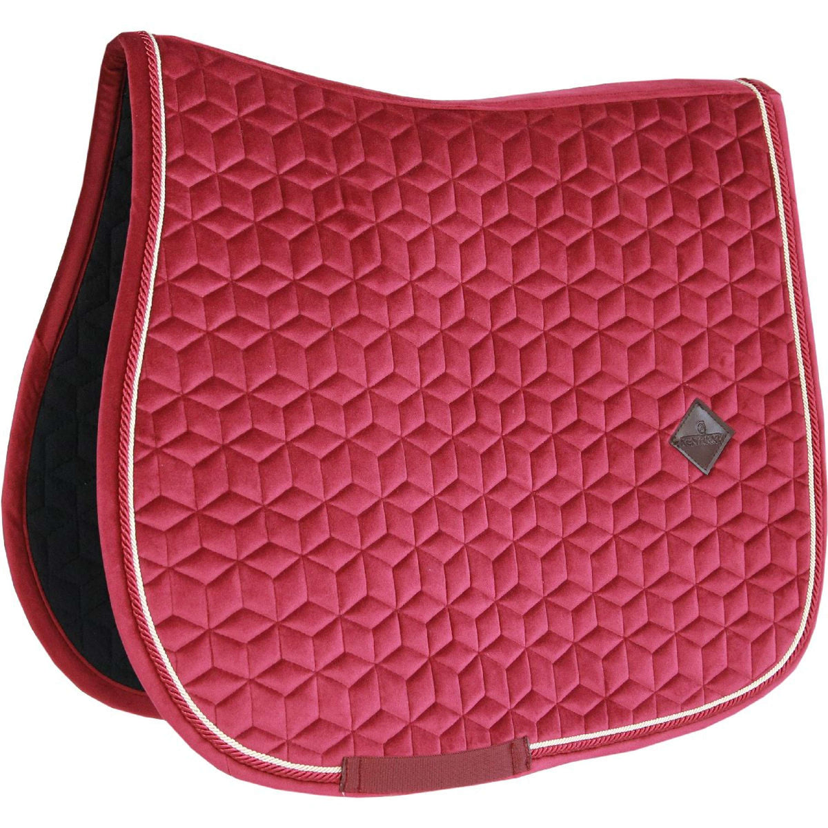 Kentucky Tapis de Selle Velvet de Saut Fuchsia