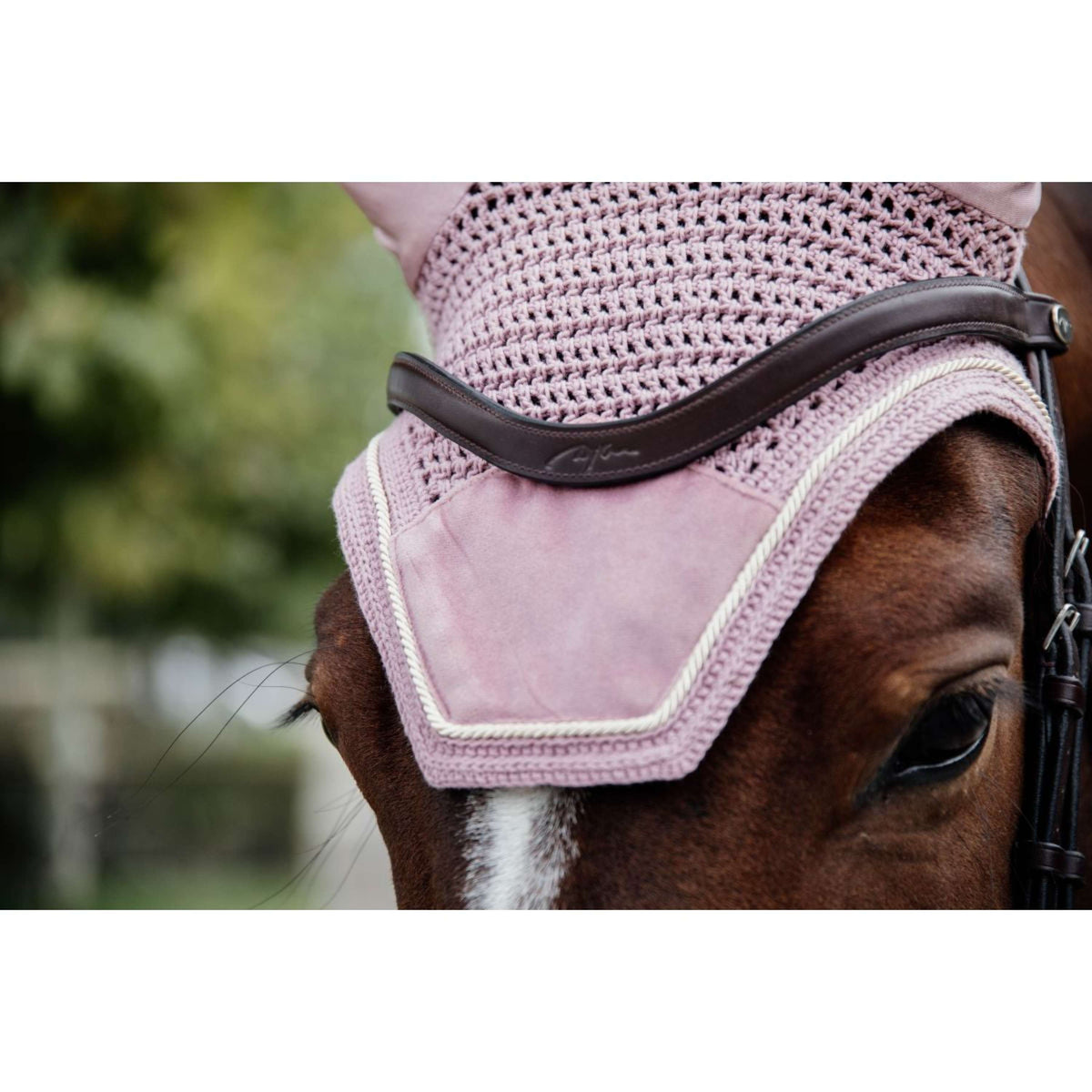 Kentucky Bonnet Anti-Mouches Wellington Velours Rose Vieux