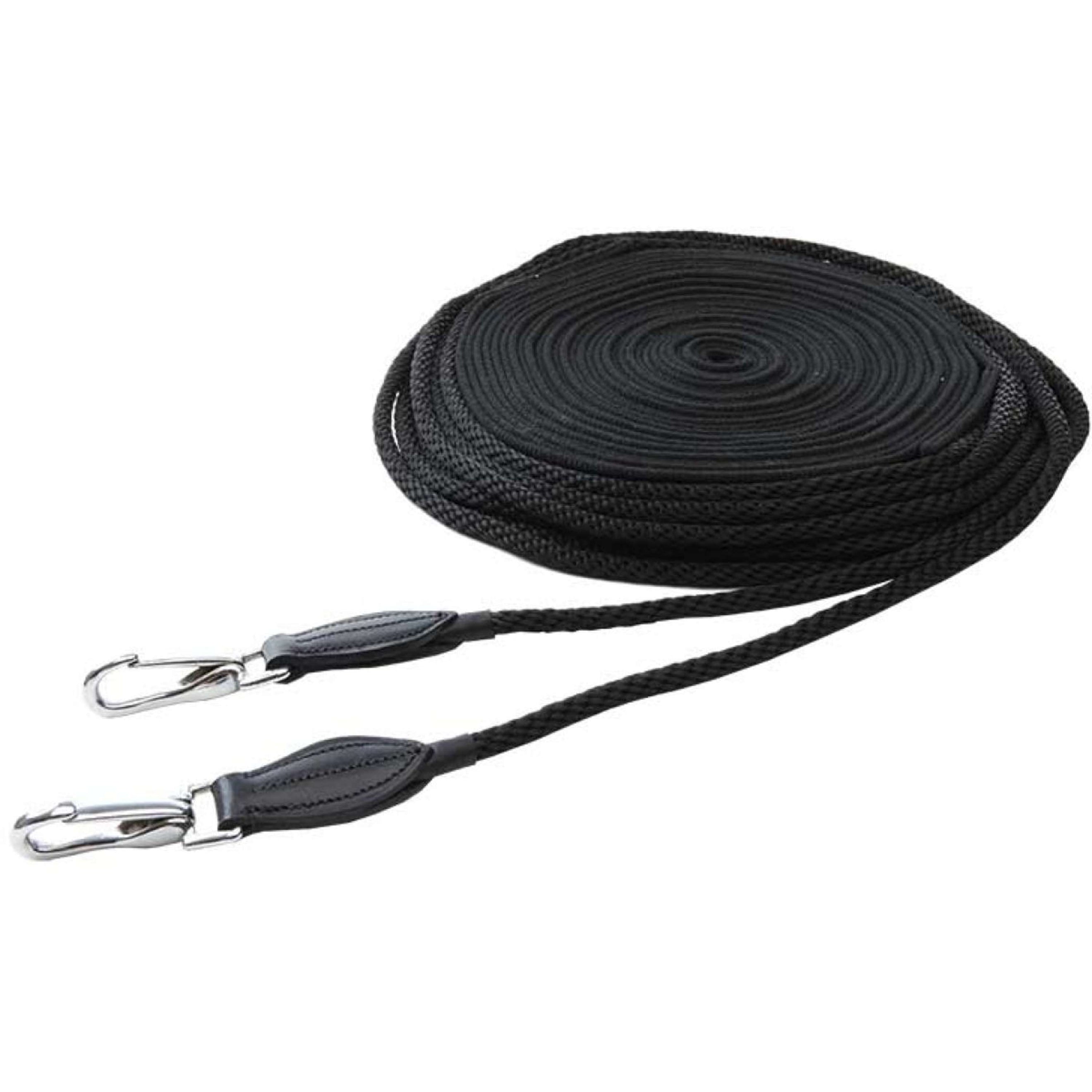 Kavalkade Longe Double avec Corde Noir Kavalkade Longe Double avec Corde Noir