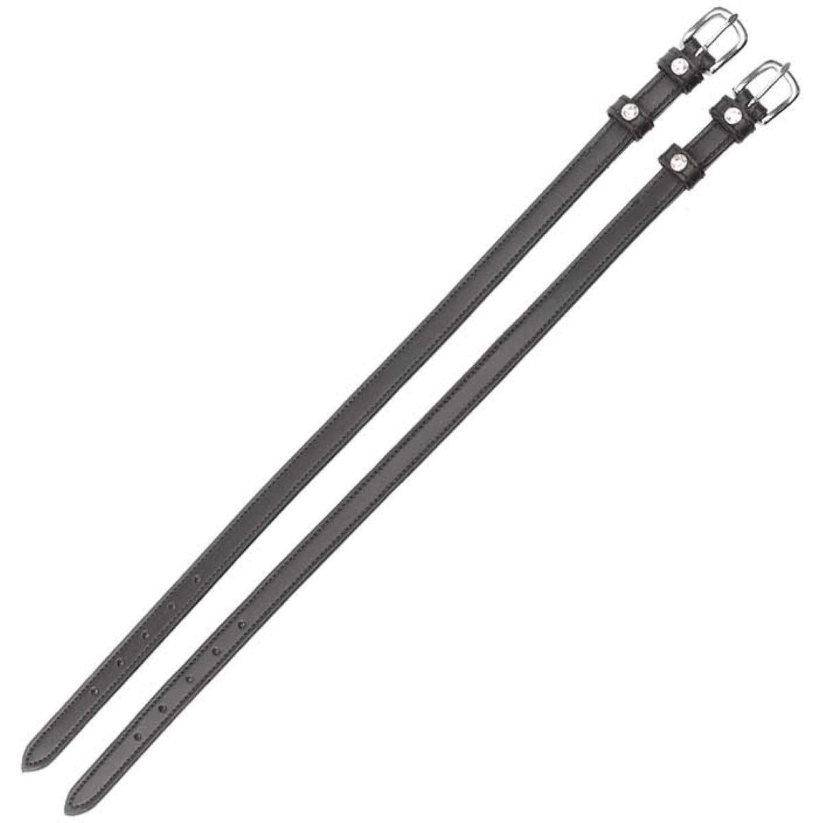 Kavalkade Lanières pour Éperons Crystal Noir