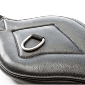 Kavalkade Sangle en Cuir Doux Comfort Dressage Noir