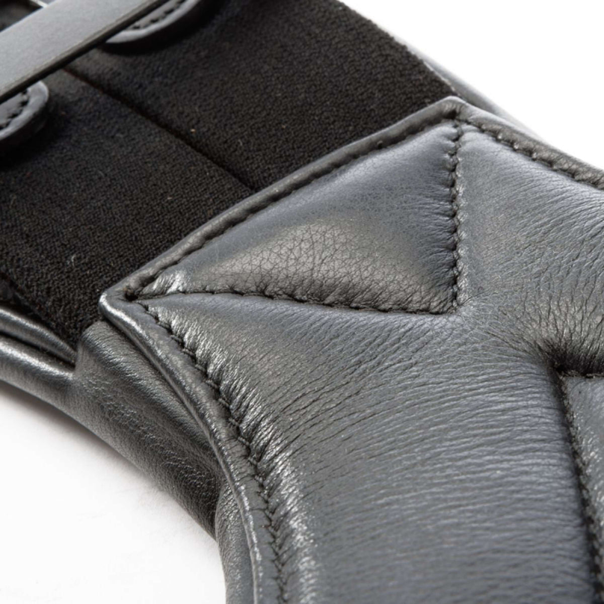Kavalkade Sangle en Cuir Doux Comfort Dressage Noir