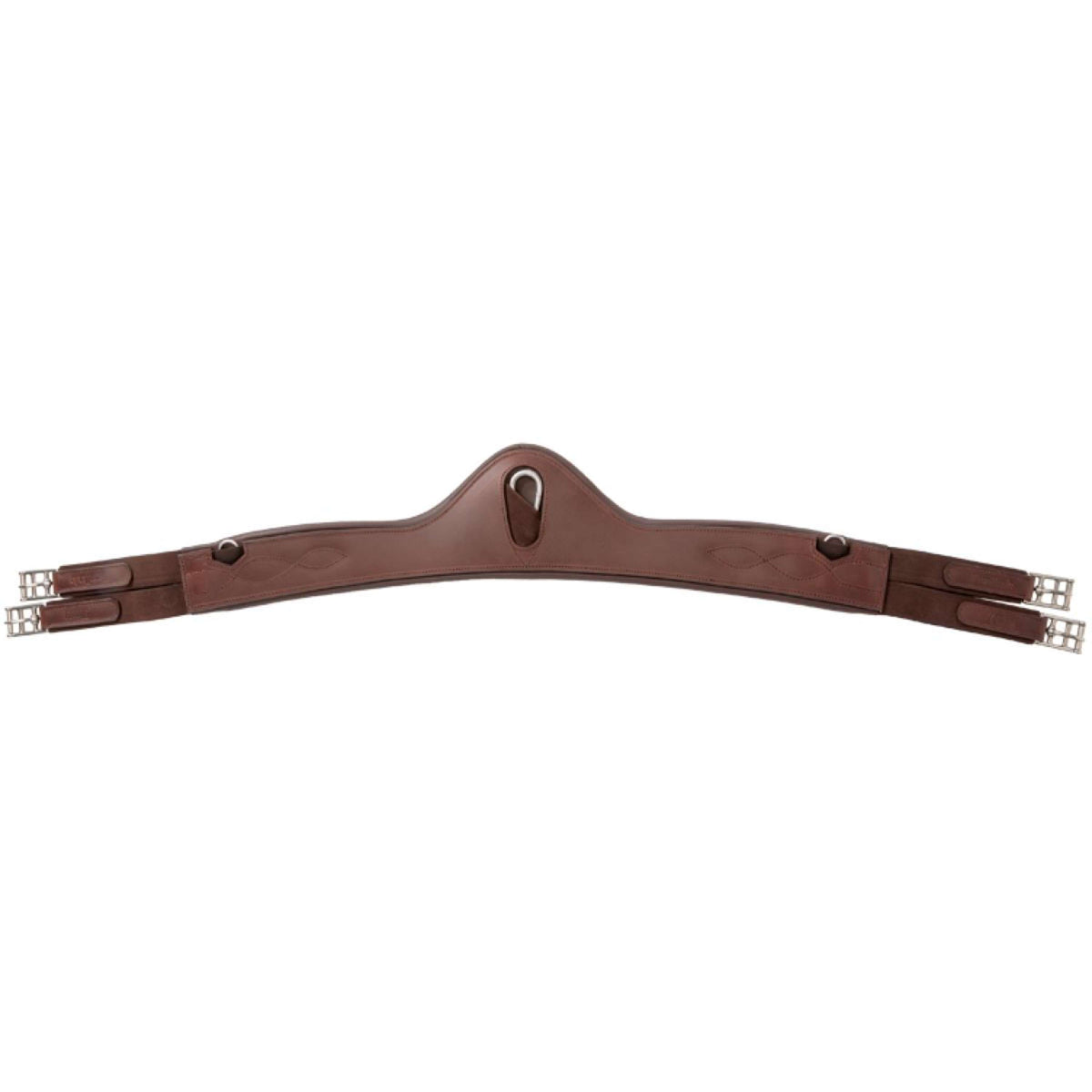 Kavalkade Sangle Atlas Oiled Leather avec Élastique Marron