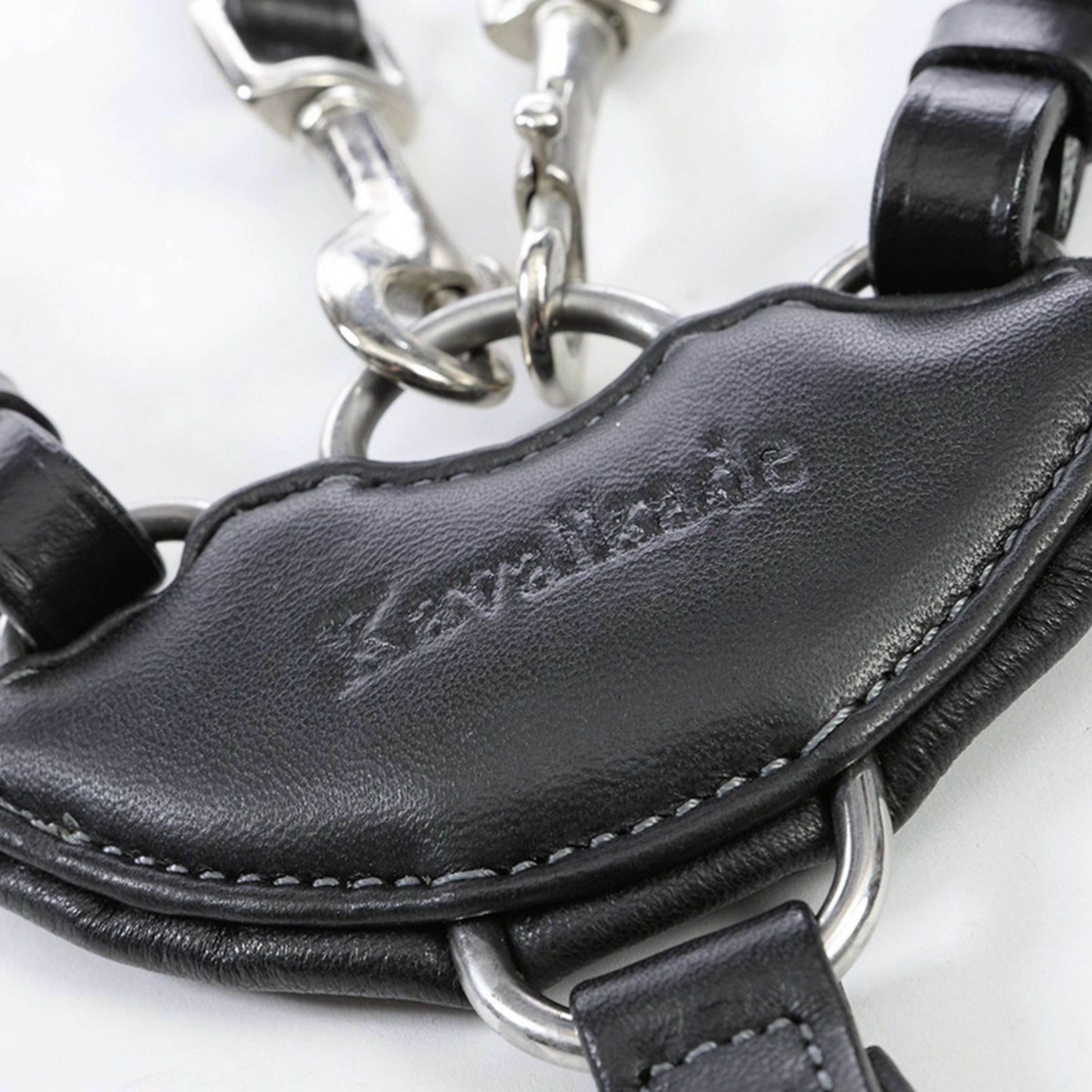 Kavalkade Collier de Chasse Dekor Cuir Doux Noir Kavalkade Collier de Chasse Dekor Cuir Doux Noir