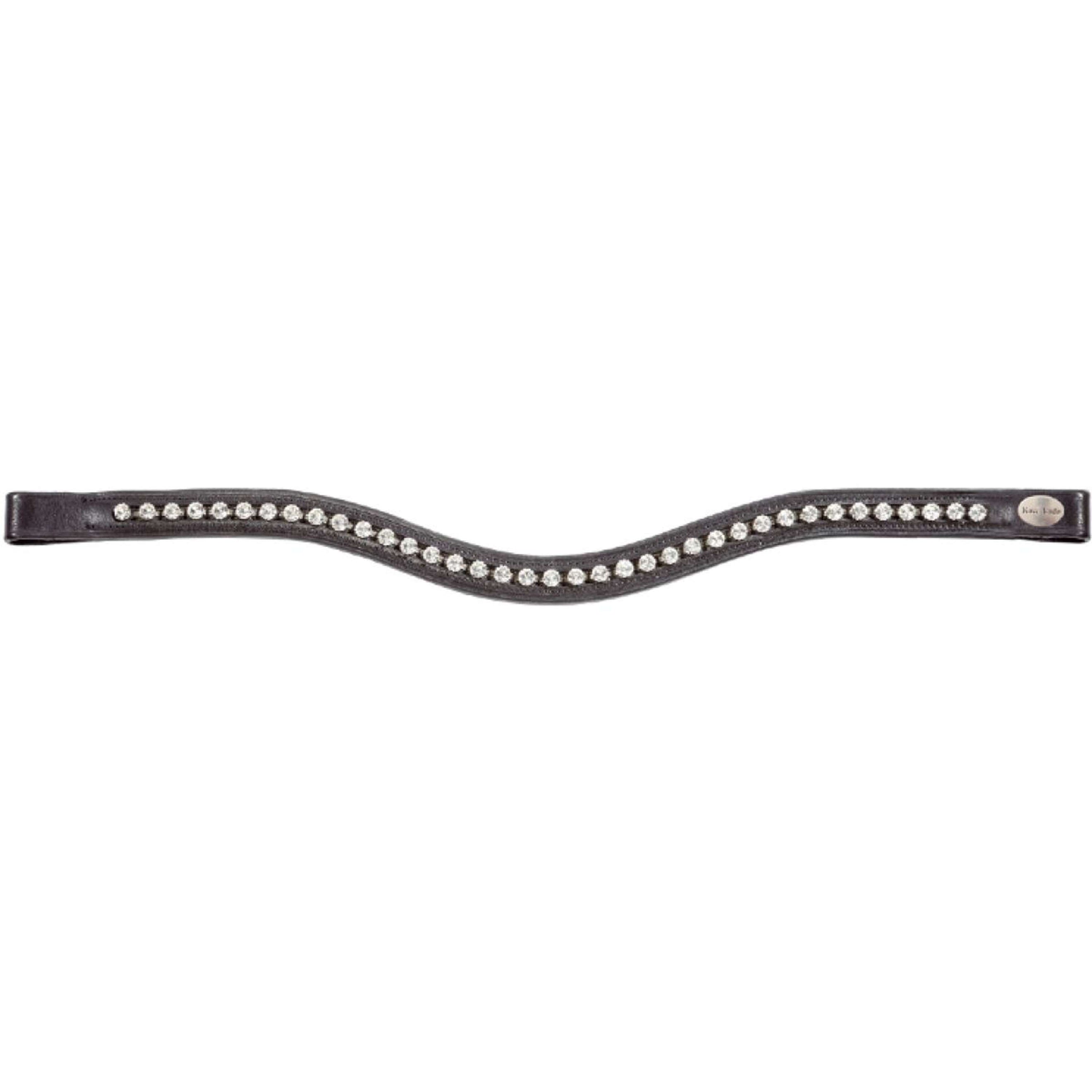 Kavalkade Frontal Fausses Pierres Blanches Noir Kavalkade Frontal Fausses Pierres Blanches Noir