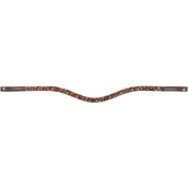 Kavalkade Frontal Courbé Bouton Café-Marron