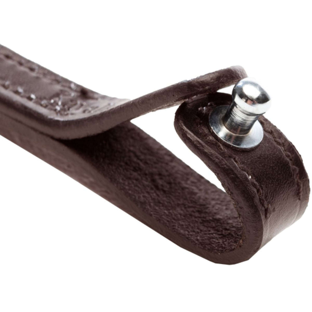 Kavalkade Frontal Courbé Bouton Café-Marron