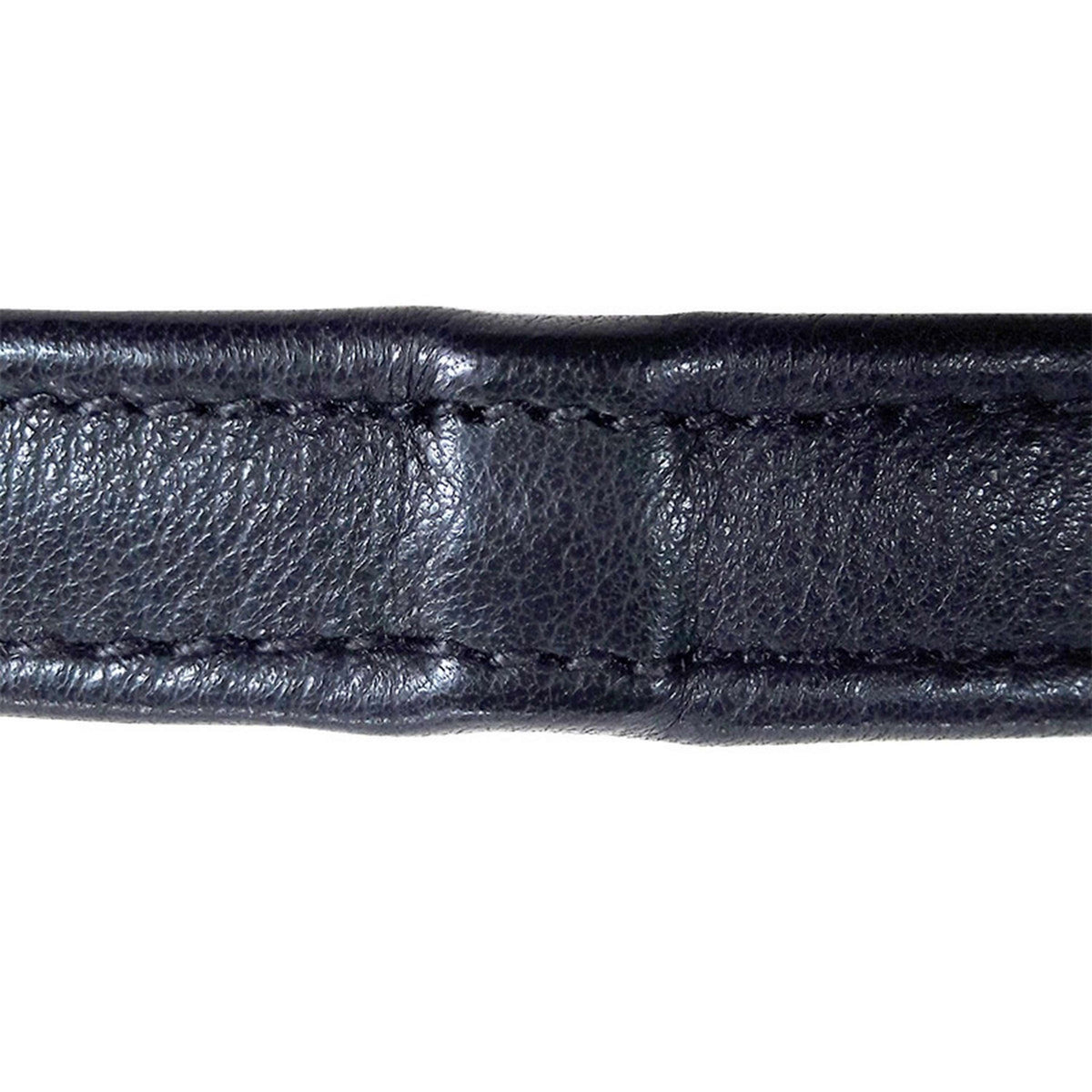 Kavalkade Rênes Cuir Doux Étroit Noir