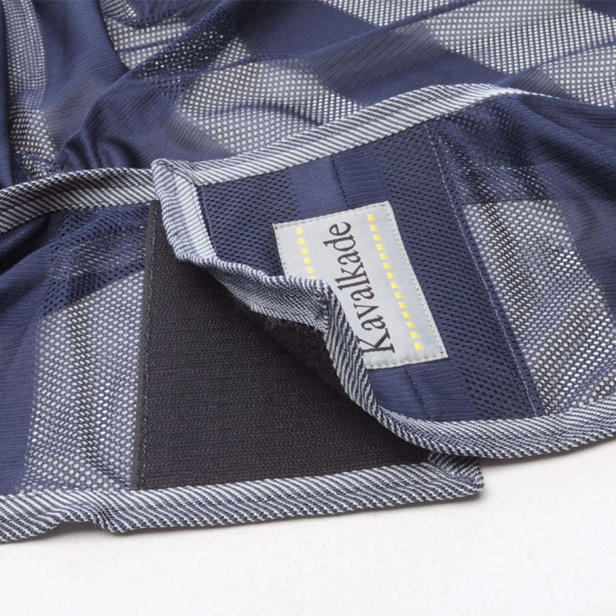 Kavalkade Couvre-reins Fly Marine/Gris