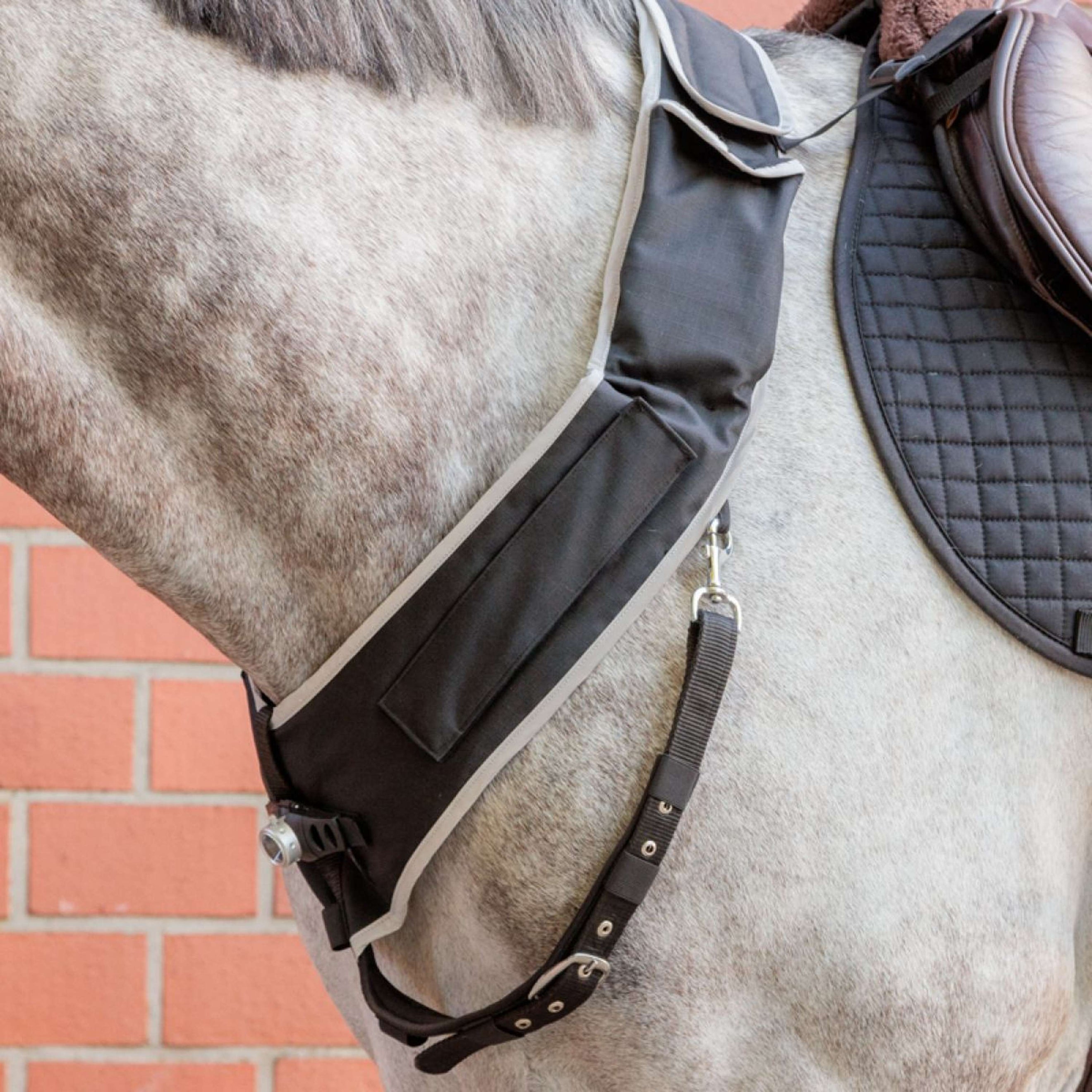 Kavalkade Collier de Chasse Horselight Noir/Gris Kavalkade Collier de Chasse Horselight Noir/Gris