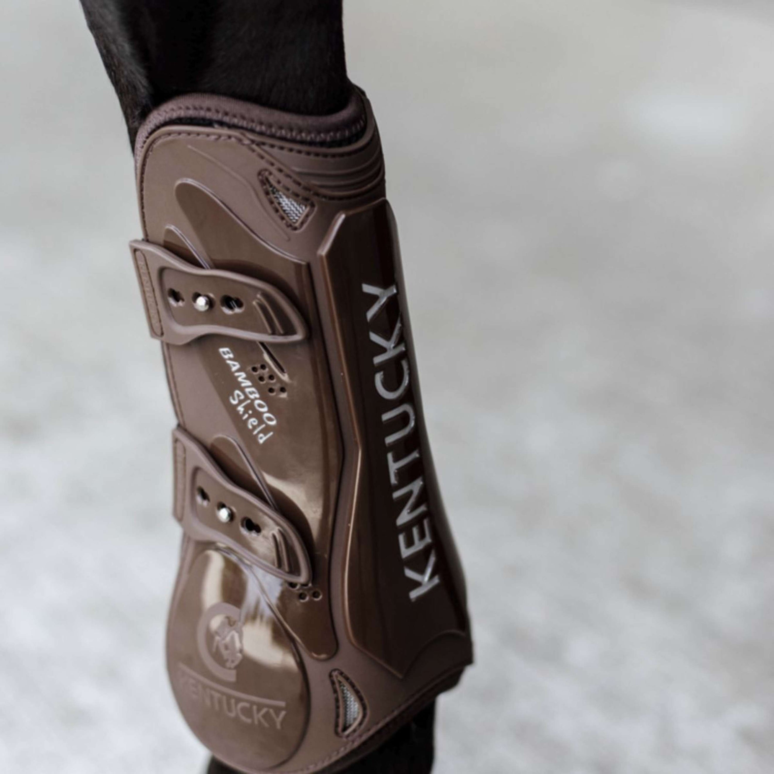 Kentucky Horsewear Protèges-Tendons Bamboo Elastic Marron