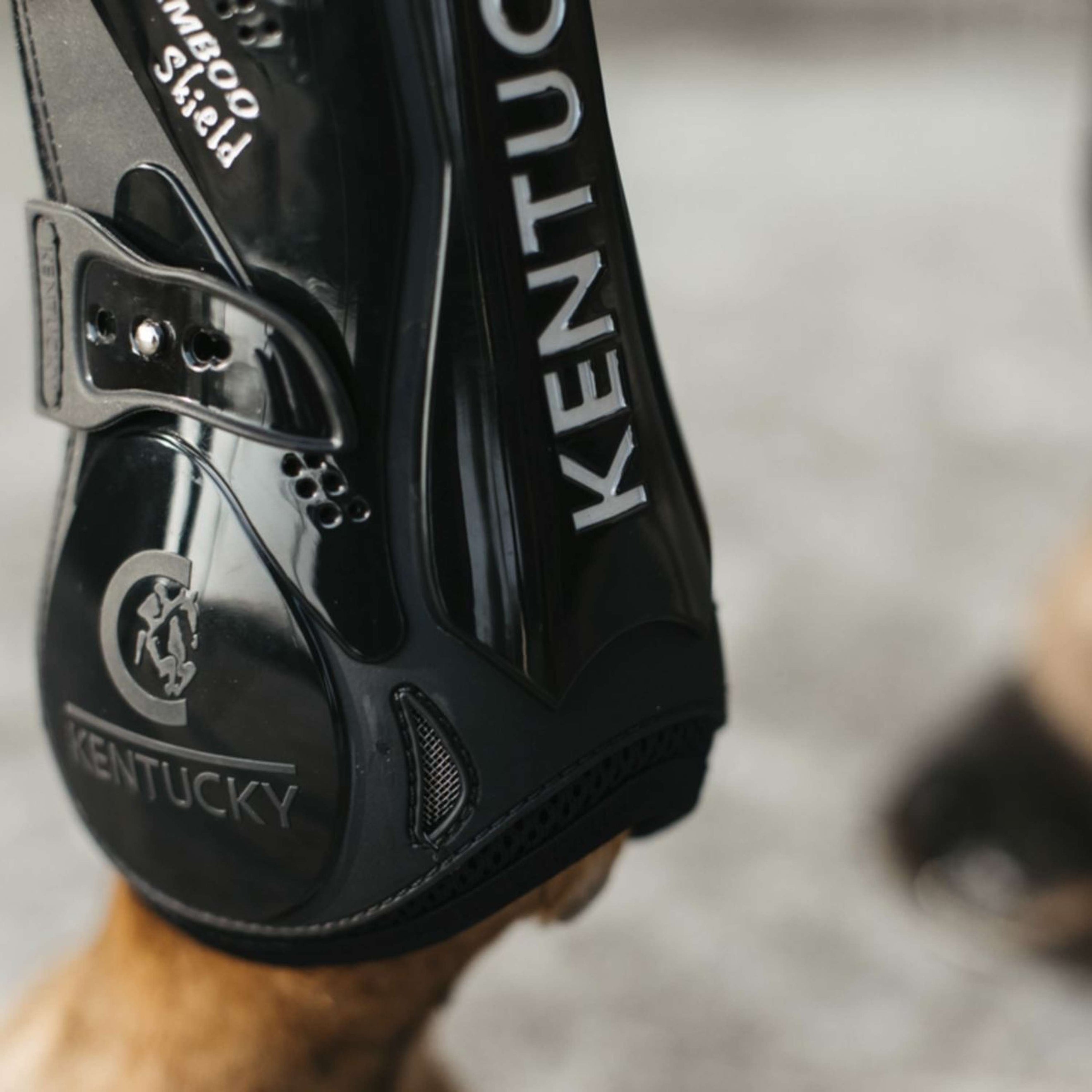 Kentucky Horsewear Protèges-Tendons Bamboo Elastic Noir