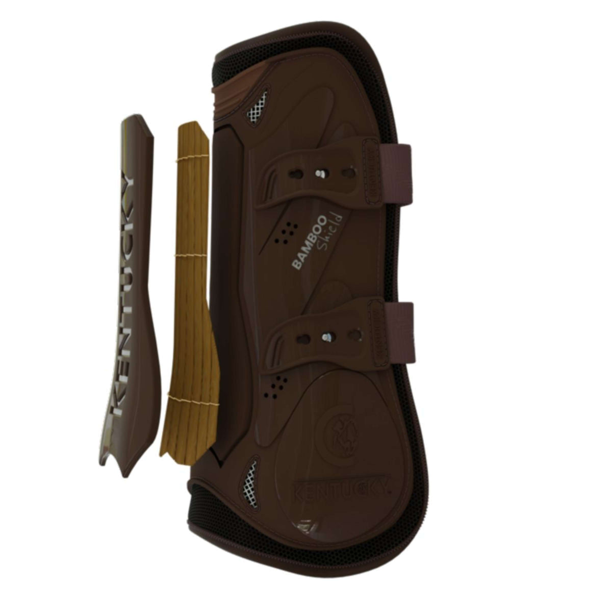 Kentucky Horsewear Protèges-Tendons Bamboo Elastic Marron