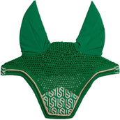 Kentucky Bonnet Anti-Mouches Wellington Velvet Maze Cipher Blanc/Vert