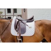 Kentucky Tapis de Selle Diamond Rope Dressage Blanc
