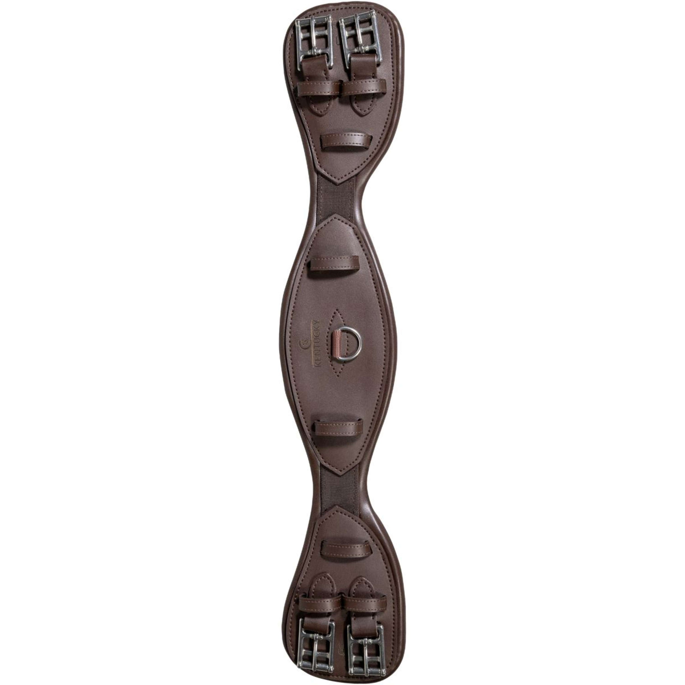 Kentucky Horsewear Sangle de Dressage Anatomic Marron
