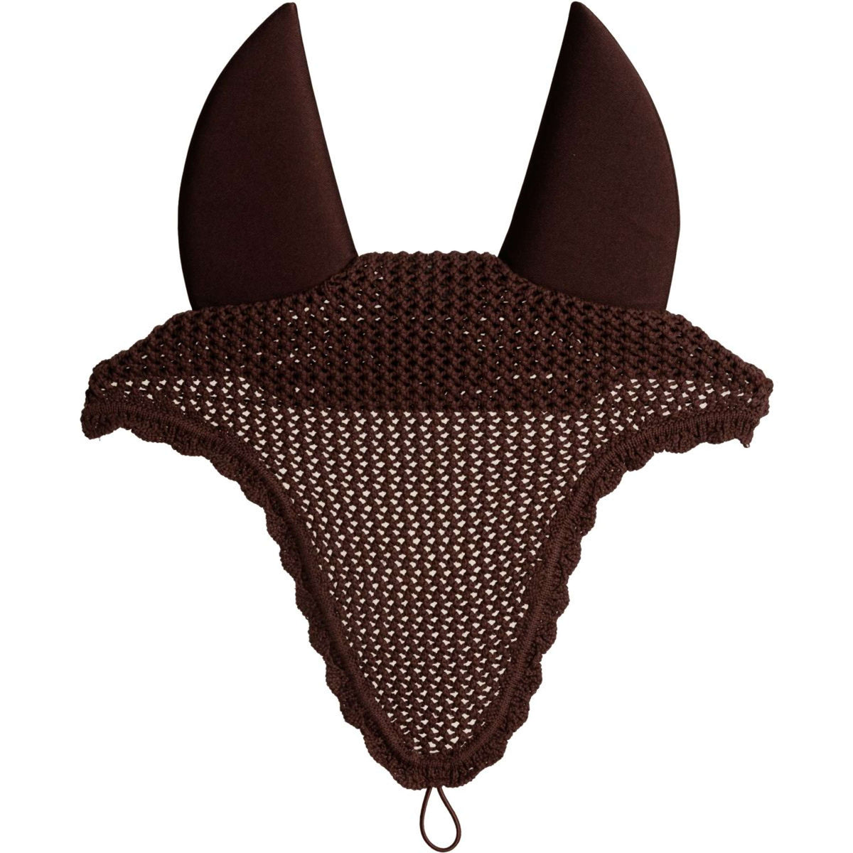 Kentucky Horsewear Bonnet Anti-Mouches Long Soundless Marron