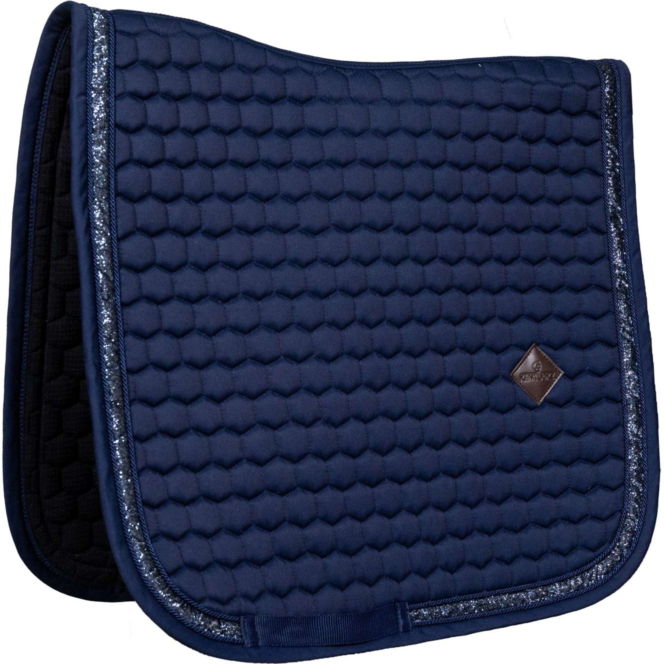 Kentucky Horsewear Tapis de Selle Glitter Dressage Marin