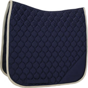 Kentucky Horsewear Tapis de Selle Softshell Onion Quilt Dressage Marin/Beige