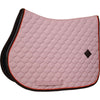 Kentucky Horsewear Tapis de Selle Onion Quilt Leather Neon de Saut Rose Vieux