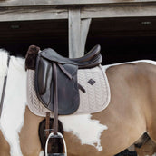 Kentucky Tapis de Selle Skin Friendly velours Dressage Beige