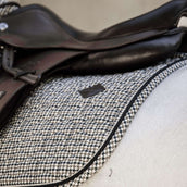 Kentucky Tapis de Selle Pied-de-Poule Saut Marron