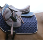 Kentucky Amortisseur Halfpad Anatomic Absorb Navy/White/Brown