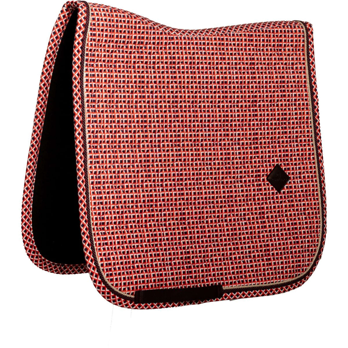 Kentucky Tapis de Selle Velvet Check Dressage Violet