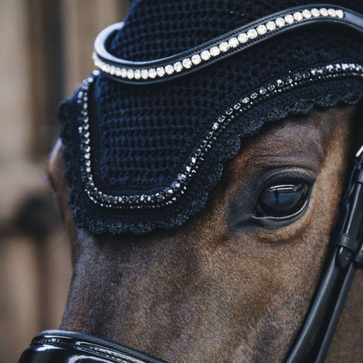 Kentucky Bonnet Anti-Mouches Wellington Stone & Pearl Soundless Noir