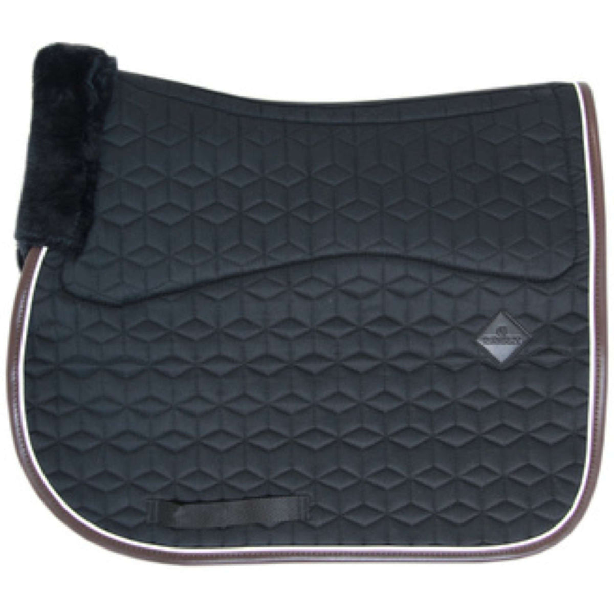 Kentucky Tapis de Selle Skin Friendly de Saut Noir