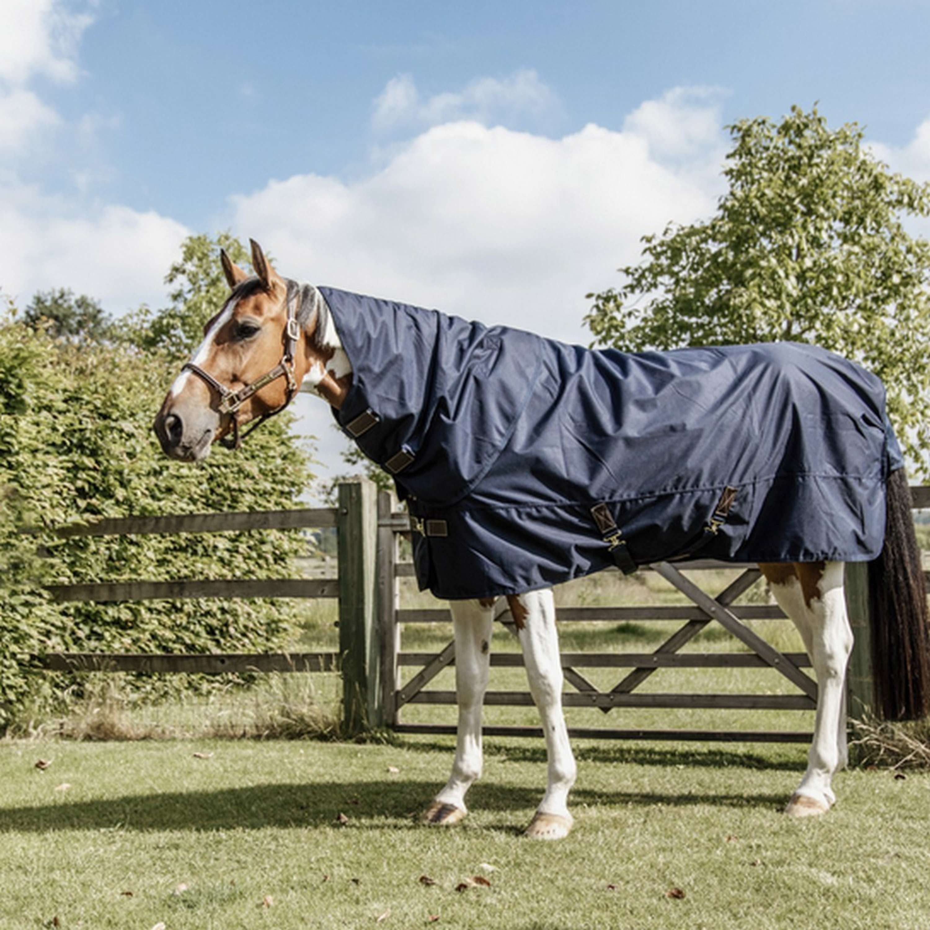 Kentucky Turnout Rug All Weather Quick Dry Fleece with Neck 150g Marrin