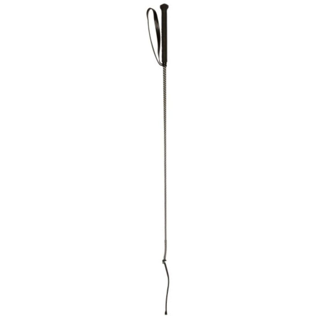 Kerbl Cravache Fibre de verre Noir/Blanc
