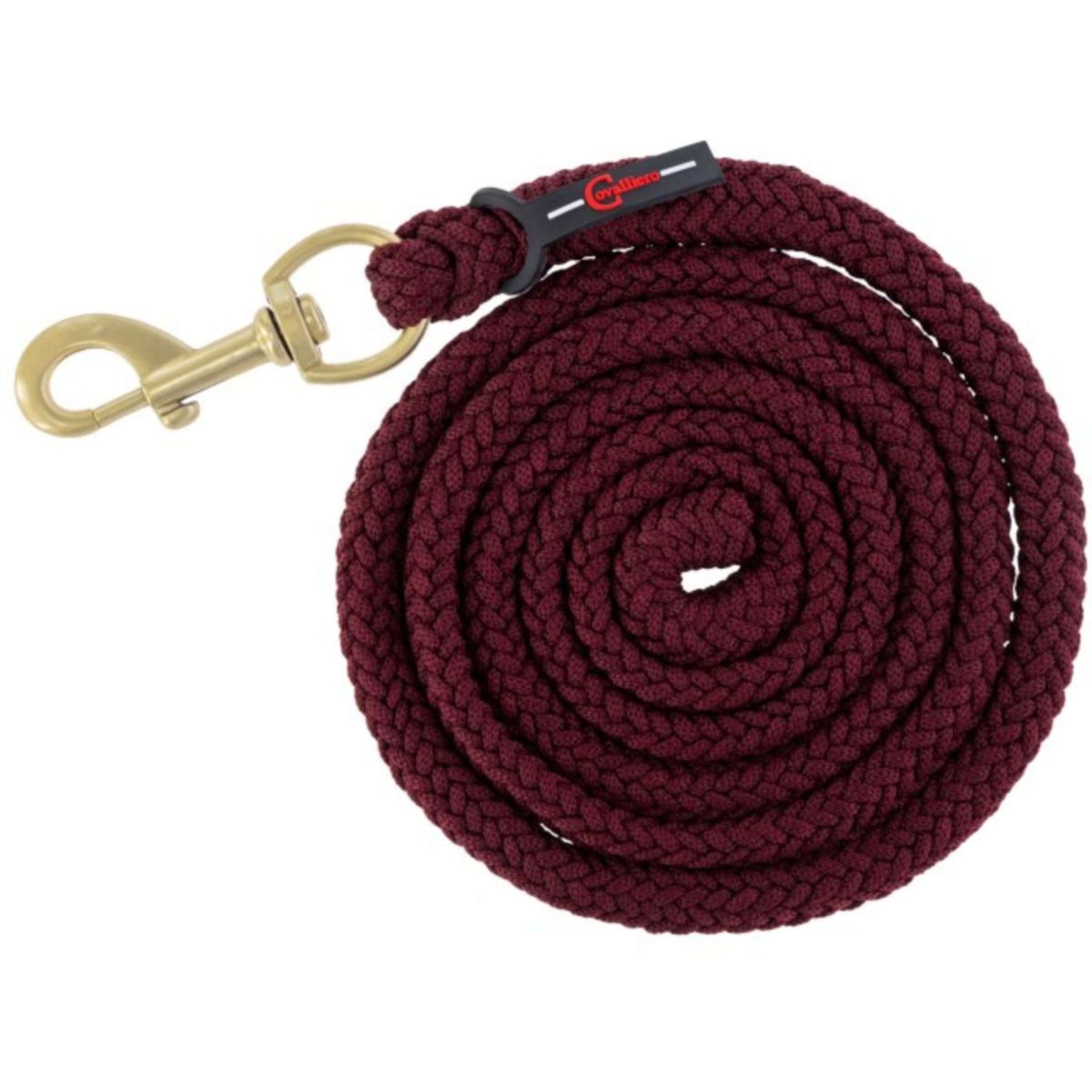 Covalliero Corde pour Licol Classy avec Mousqueton Merlot Covalliero Corde pour Licol Classy avec Mousqueton Merlot