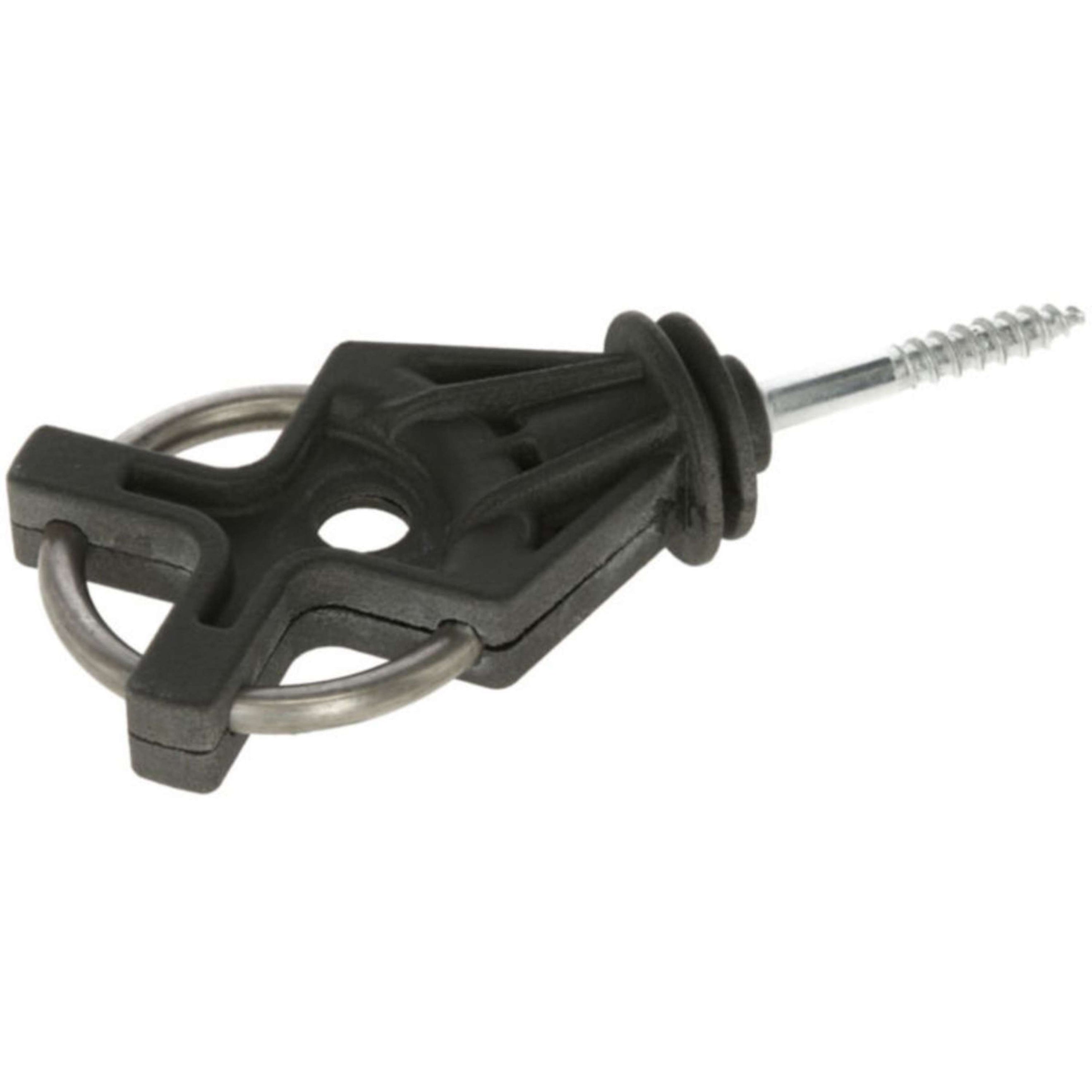 Kerbl Isolateur de Porte X³ Blister Galvanisé 6 Pièces Noir
