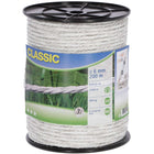 Ako Cordon de Clôture Classic 200m Blanc