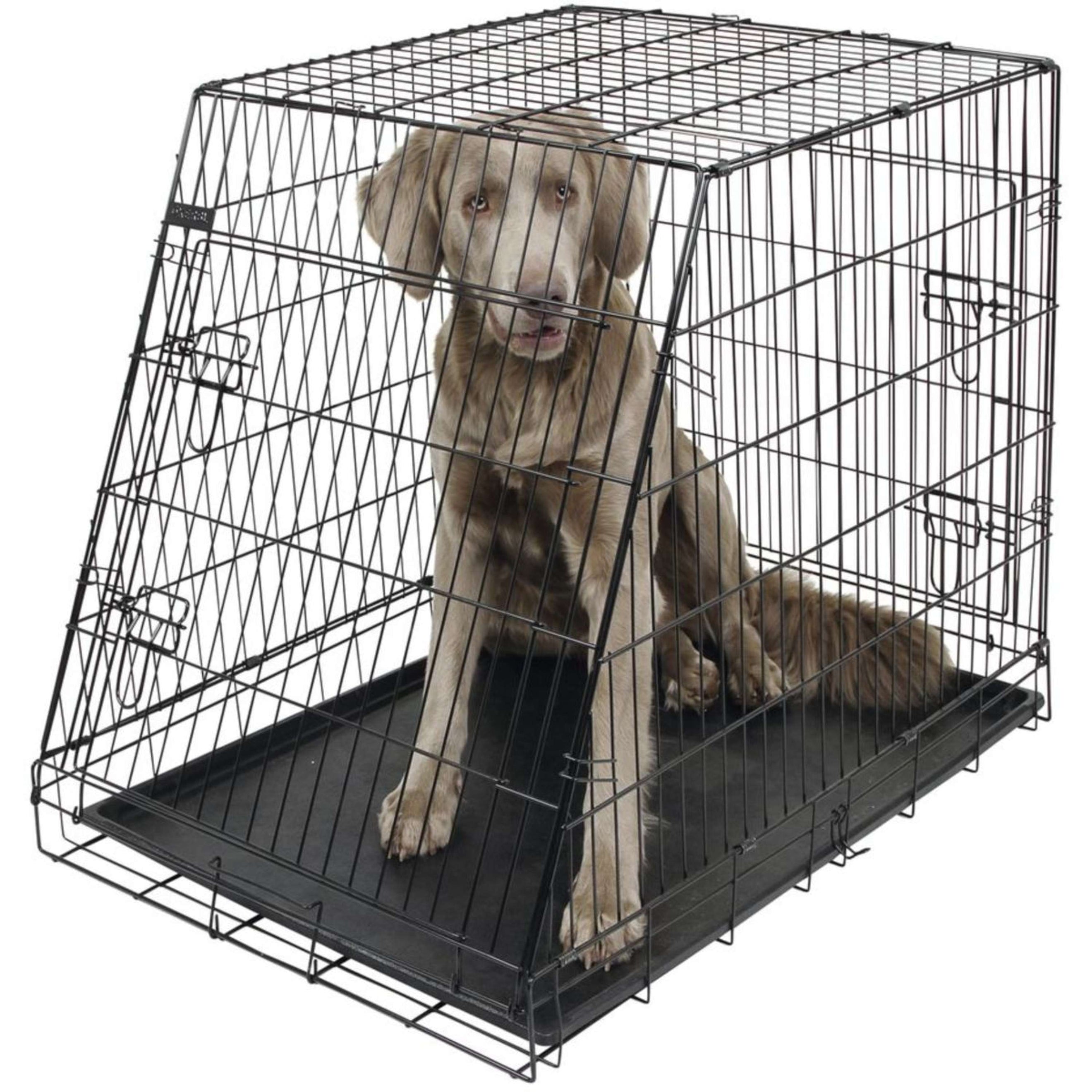 Kerbl Cage pour Chien Pliable Obliquement Kerbl Cage pour Chien Pliable Obliquement