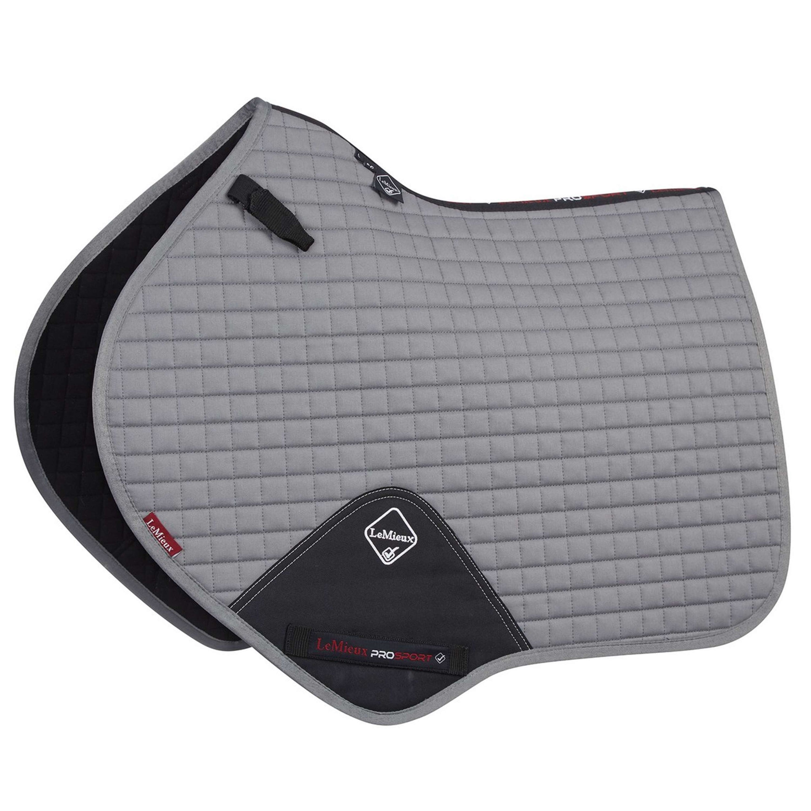 LeMieux Tapis de Selle Prosport Plain Squares CC Gris LeMieux Tapis de Selle Prosport Plain Squares CC Gris