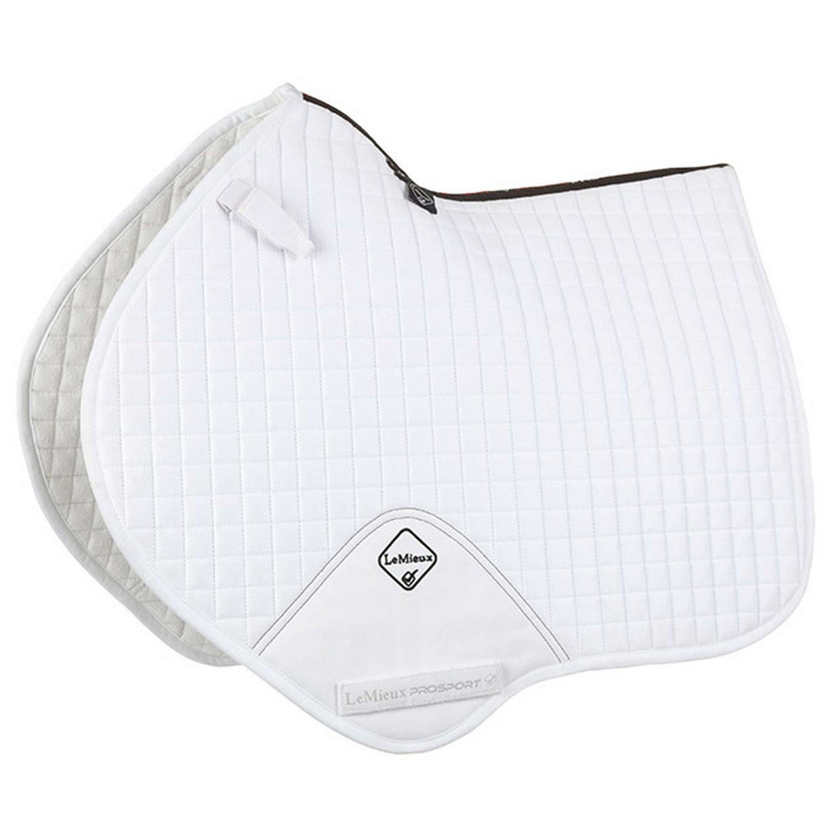 LeMieux Tapis de Selle Luxury Square CC Blanc