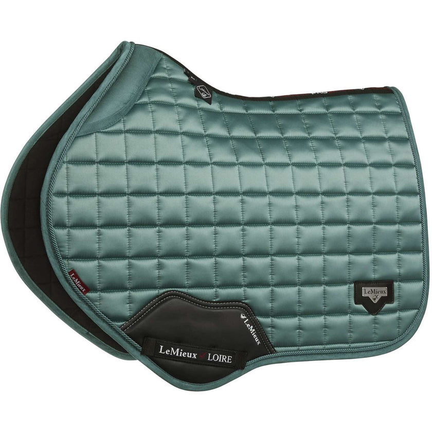 LeMieux Tapis de Selle Loire Memory Satin Square CC Sage LeMieux Tapis de Selle Loire Memory Satin Square CC Sage