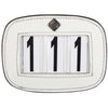 LeMieux Numéros de départ Saddle Pad Blanc
