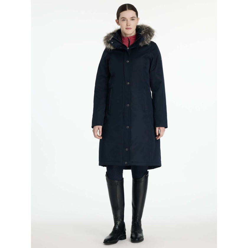 LeMieux Veste Anya Waterproof Long Marin LeMieux Veste Anya Waterproof Long Marin