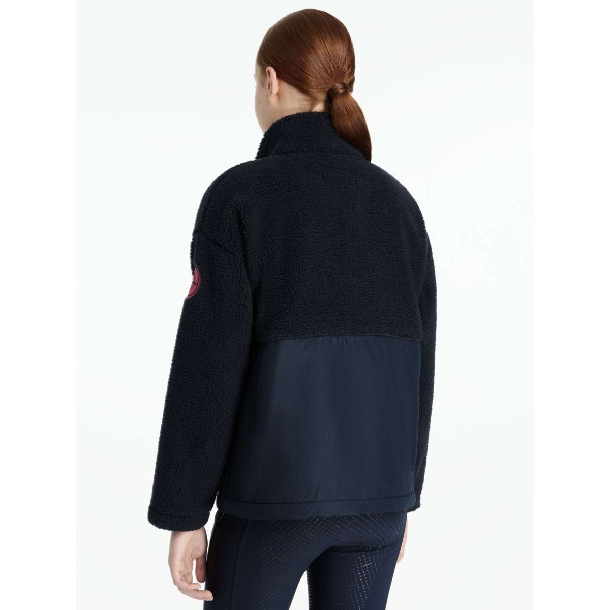 LeMieux Sweater Young Rider Tammy Teddy Fleece Marin