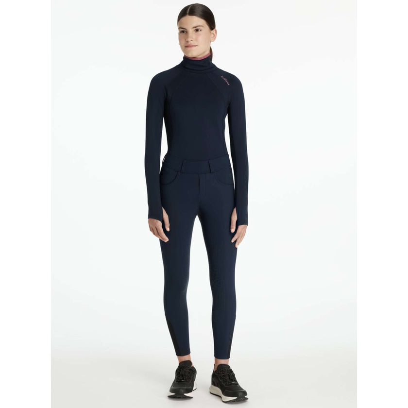 LeMieux Legging d'Équitation Young Rider Ella Brushed Full Grip Marin LeMieux Legging d'Équitation Young Rider Ella Brushed Full Grip Marin