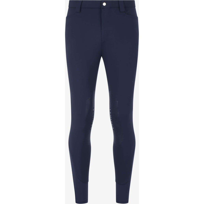 LeMieux Pantalon d'Équitation Sports Knee Grip Hommes Marin