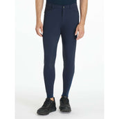 LeMieux Pantalon d'Équitation Sports Knee Grip Hommes Marin