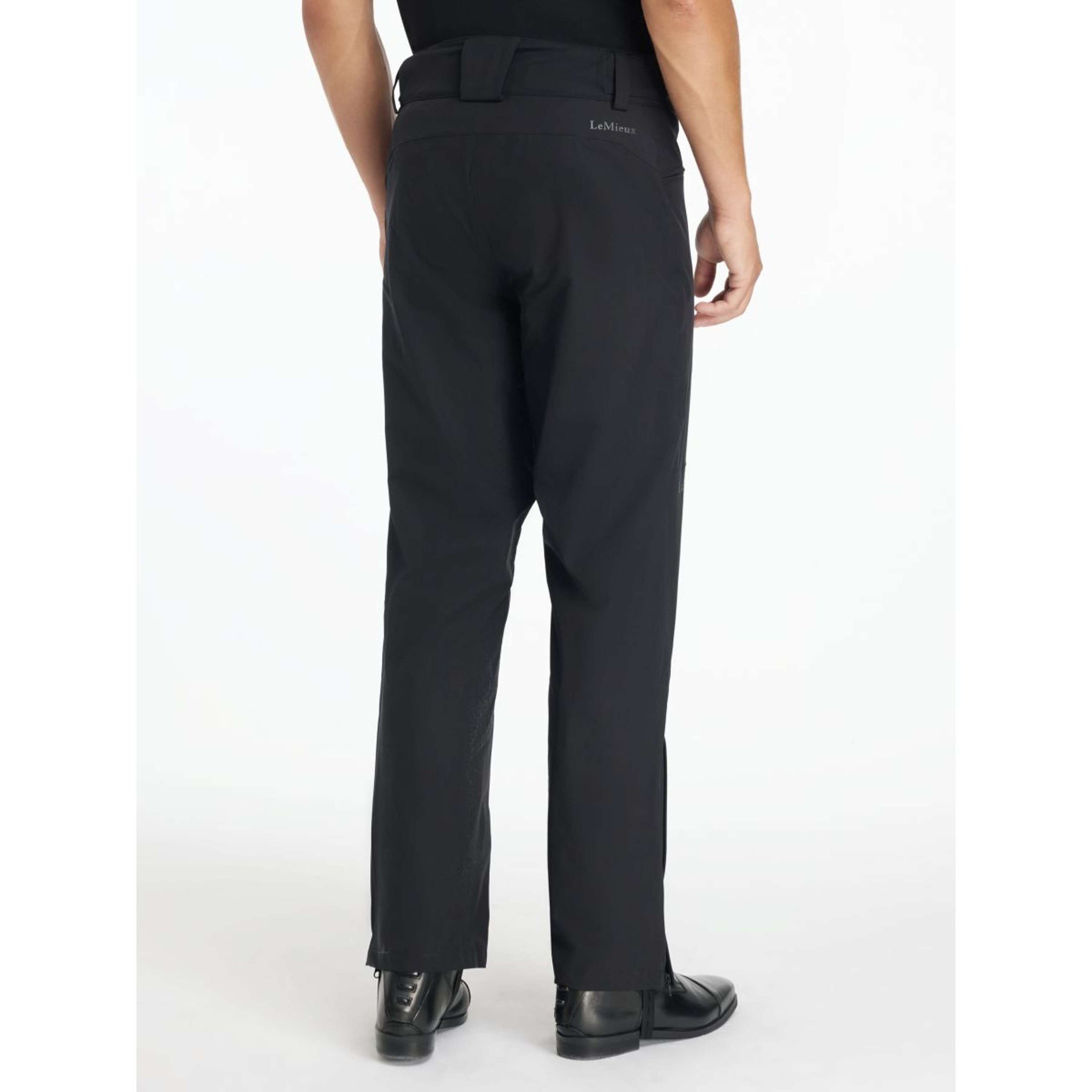 LeMieux Pantalon d'Équitation Drytex Stormwear Waterproof Hommes Noir