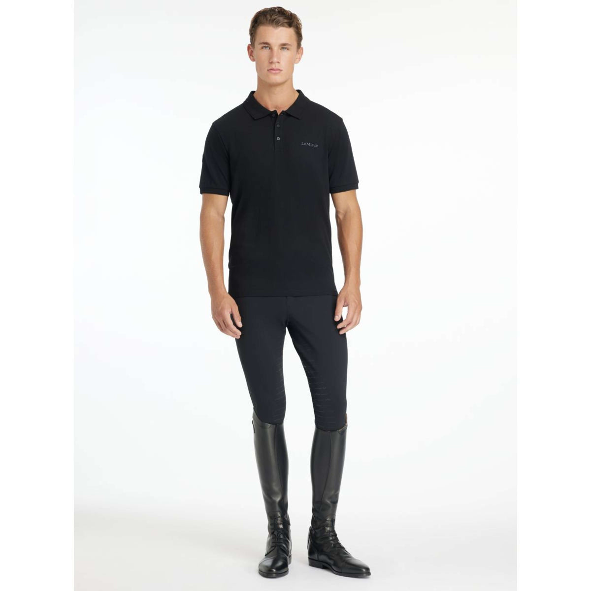 LeMieux Polo Classique Hommes Noir