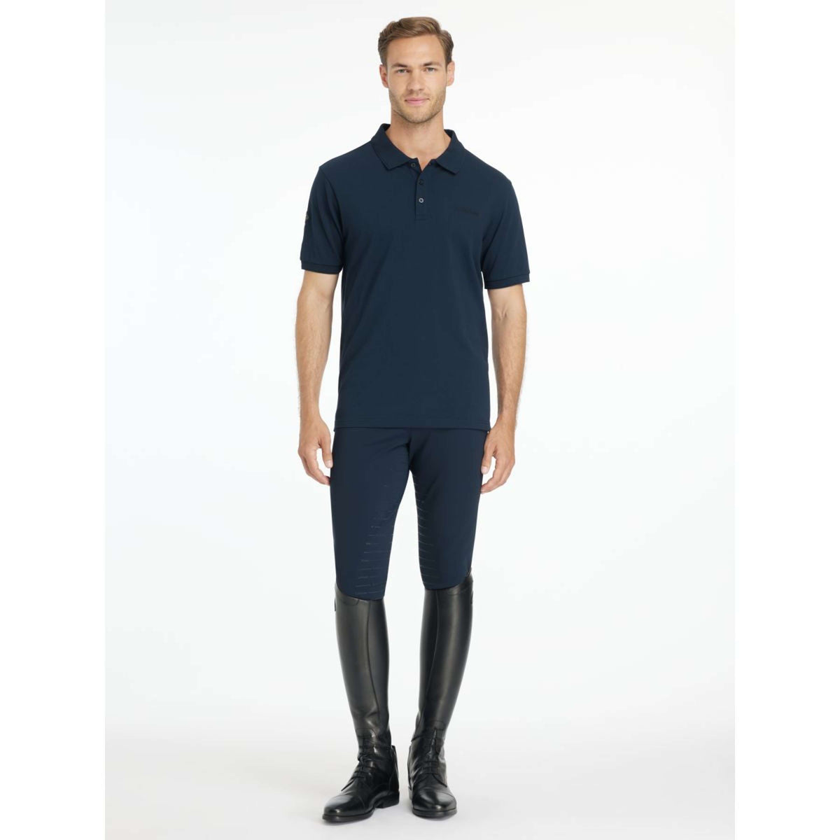 LeMieux Polo Classique Hommes Marin